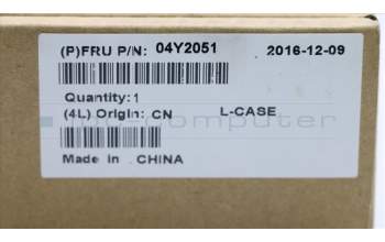 Lenovo 04Y2051 COVER FRU Base Cover ROW WS
