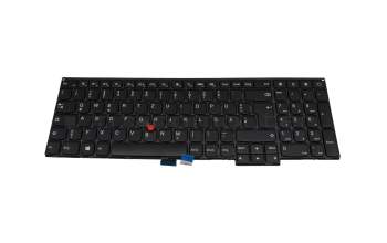 04Y2438 teclado original Lenovo DE (alemán) negro/negro con mouse-stick