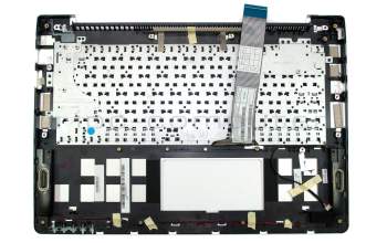 0KN0-P51GE1213 teclado incl. topcase original Pega DE (alemán) negro/plateado