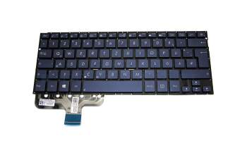 0KN0-QD1GE13 teclado incl. topcase original Protek DE (alemán) azul