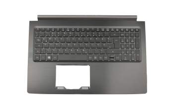 0KN1-0T2GE13 teclado incl. topcase original Acer DE (alemán) negro/negro