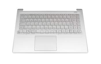 0KN1-5L5GE1Z teclado incl. topcase original Medion DE (alemán) plateado/plateado