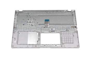 0KN1-AH2GE teclado incl. topcase original Asus DE (alemán) blanco/plateado