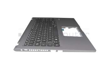 0KN1-AH5GE12 Rev. R1.0 teclado incl. topcase original Asus DE (alemán) negro/canaso