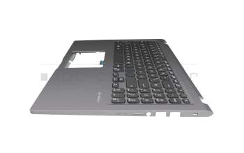 0KN1-AH5GE12 Rev. R1.0 teclado incl. topcase original Asus DE (alemán) negro/canaso