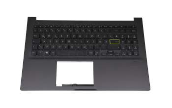 0KN1-BB3GE13 teclado incl. topcase original Asus DE (alemán) negro/negro con retroiluminacion