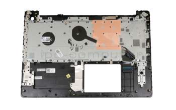 0KN4-0H5GE13 teclado incl. topcase original Dell DE (alemán) negro/negro