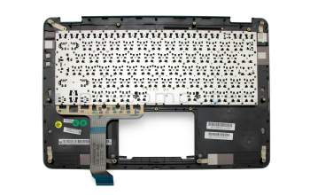 0KNB0-2129GE00 teclado incl. topcase original Asus DE (alemán) negro/canaso