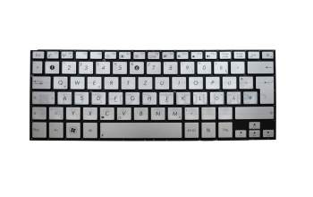 0KNB0-3100GE00 teclado original Asus DE (alemán) plateado