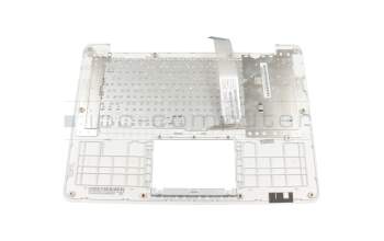 0KNB0-3109GE00 teclado incl. topcase original Asus DE (alemán) blanco/blanco