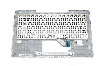 0KNB0-410CGE00 teclado incl. topcase original Asus DE (alemán) negro/plateado