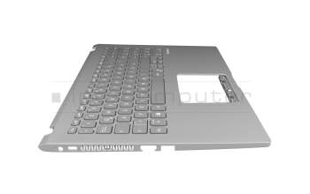 0KNB0-5108GE00 teclado incl. topcase original Asus DE (alemán) blanco/plateado