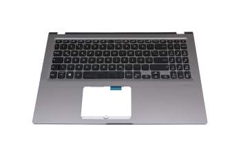 0KNB0-5117GE00 teclado incl. topcase original Asus DE (alemán) negro/canaso (SD)