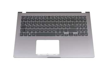 0KNB0-5117GE00 teclado incl. topcase original Asus DE (alemán) negro/canaso