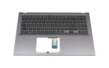 0KNB0-5120GE00 teclado incl. topcase original Asus DE (alemán) negro/canaso