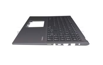 0KNB0-5120GE00 teclado incl. topcase original Asus DE (alemán) negro/canaso