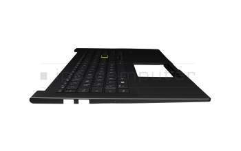 0KNB0-562AGE00 teclado incl. topcase original Asus DE (alemán) negro/negro con retroiluminacion