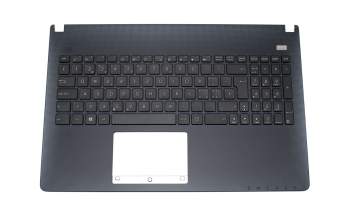 0KNB0-6103SF00 teclado incl. topcase original Asus SF (suiza-francés) negro/negro