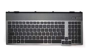 0KNB0-B410FR00 teclado incl. topcase original Asus FR (francés) negro/canaso con retroiluminacion