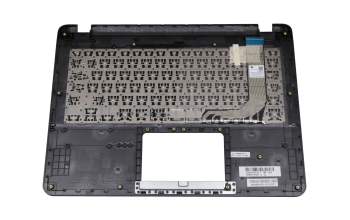 0KNB0-F126GE00 teclado incl. topcase original Asus DE (alemán) negro/plateado