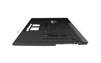 0KNR0-4810GE00 teclado incl. topcase original Asus DE (alemán) negro/antracita con retroiluminacion