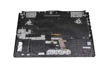 0KNR0-661VGE00 teclado incl. topcase original Asus DE (alemán) negro/transparente/negro con retroiluminacion