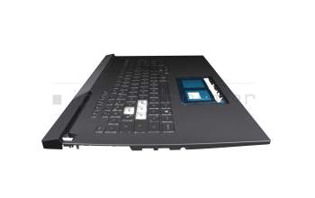 0KNR0-6917GE002209001FG teclado incl. topcase original Asus DE (alemán) negro/canaso con retroiluminacion