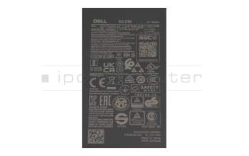 0PN0CV cargador USB-C original Dell 90 vatios redondeado