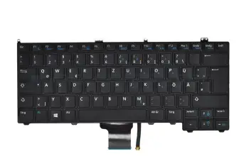 896NG teclado original Dell DE (alemán) negro con retroiluminacion