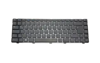 MHXW3 teclado original Dell DE (alemán) negro/negro brillante