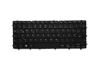 5VY7J teclado original Dell DE (alemán) negro con retroiluminacion