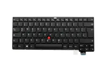 00PA423 teclado original Lenovo DE (alemán) negro/negro mate con mouse-stick