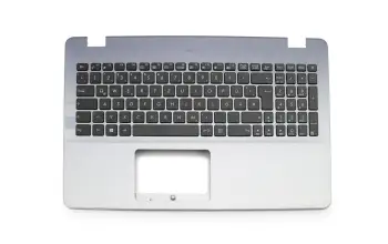 90NB0FD2-R31GE0 teclado incl. topcase original Asus DE (alemán) negro/plateado