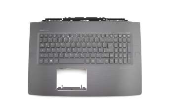 6B.Q25N1.008 teclado incl. topcase original Acer DE (alemán) negro/negro con retroiluminacion