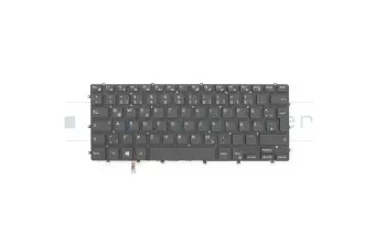 5P2NX teclado original Dell DE (alemán) negro con retroiluminacion