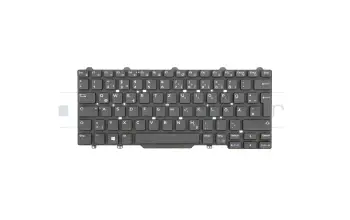 7J19R teclado original Dell DE (alemán) negro