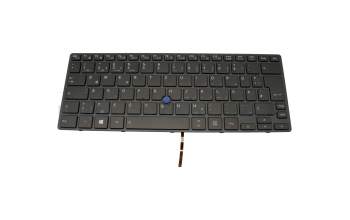 P000730980 teclado Toshiba DE (alemán) negro/negro con retroiluminacion y mouse-stick