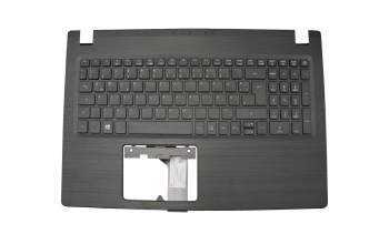 6B.GNPN7.010 teclado incl. topcase original Acer DE (alemán) negro/negro