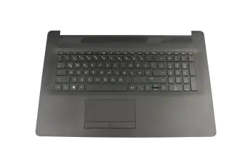 L22751-041 teclado incl. topcase original HP DE (alemán) negro/negro (diamond)