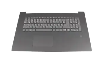 5CB0N96227 teclado incl. topcase original Lenovo DE (alemán) gris/canaso para escáner de huellas dactilares