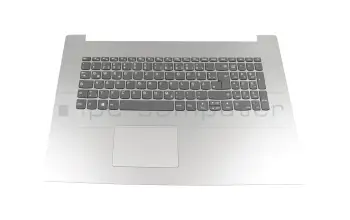 5CB0R20191 teclado incl. topcase original Lenovo DE (alemán) gris/plateado