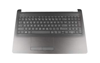 925010-041 teclado incl. topcase original HP DE (alemán) negro/negro (wave)