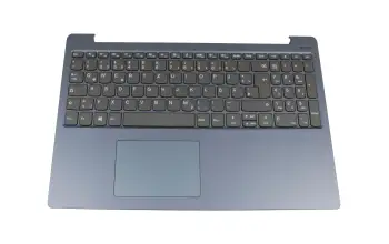5CB0R07349 teclado incl. topcase Lenovo DE (alemán) gris/azul