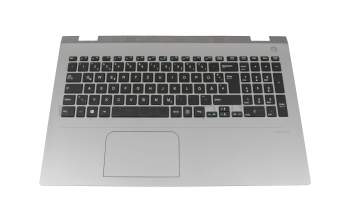 40066089 teclado incl. topcase original Medion DE (alemán) negro/plateado