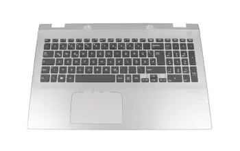 40067357 teclado incl. topcase original Medion DE (alemán) negro/plateado