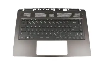 957-16Q41E-C06 teclado incl. topcase original MSI DE (alemán) negro/negro