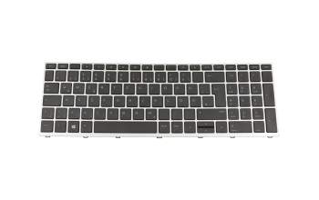 L09594-041 teclado original HP negro/plateado