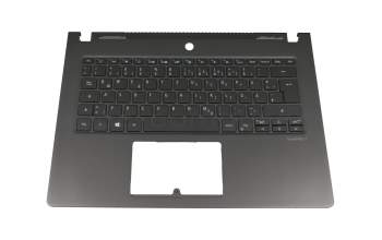 6B.VK9N5.016 teclado incl. topcase original Acer DE (alemán) negro/negro con retroiluminacion