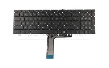 S1N-3EDE252-D10 teclado original MSI DE (alemán) negro con retroiluminacion