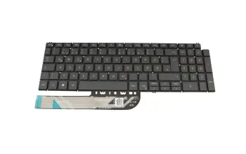 5TPPT teclado original Dell DE (alemán) gris con retroiluminacion